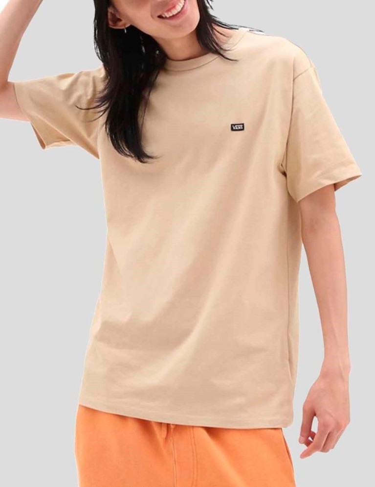 V T-shirt off the wall classic tee marrone